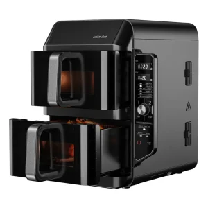 هواپز/سرخ کن بدون روغن گرین لاین مدل Double-Decker pro